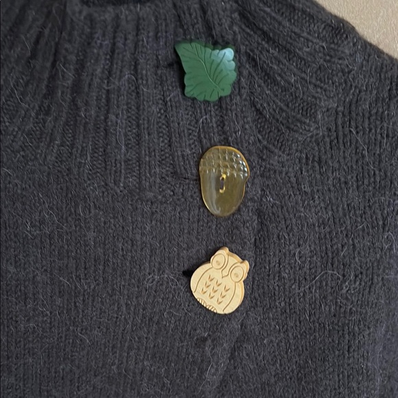 Anthropologie moth wool/alpaca Capelet - Picture 3 of 5